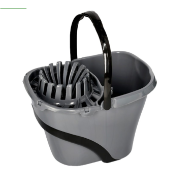 VIOSARP ΚΟΥΒΑΣ ΣΦΟΥΓΓΑΡΙΣΜΑΤΟΣ 17L ΜΕ ΣΤΙΦΤΗ ΚΑΙ ΡΟΔΕΣ LUX